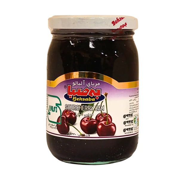 Behsaba sur körsbärs marmeladi 330g