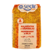 Bulgur-vermicelli-pakkaus 800 g, selkeä monikielinen etiketti, itämaalainen elintarvike