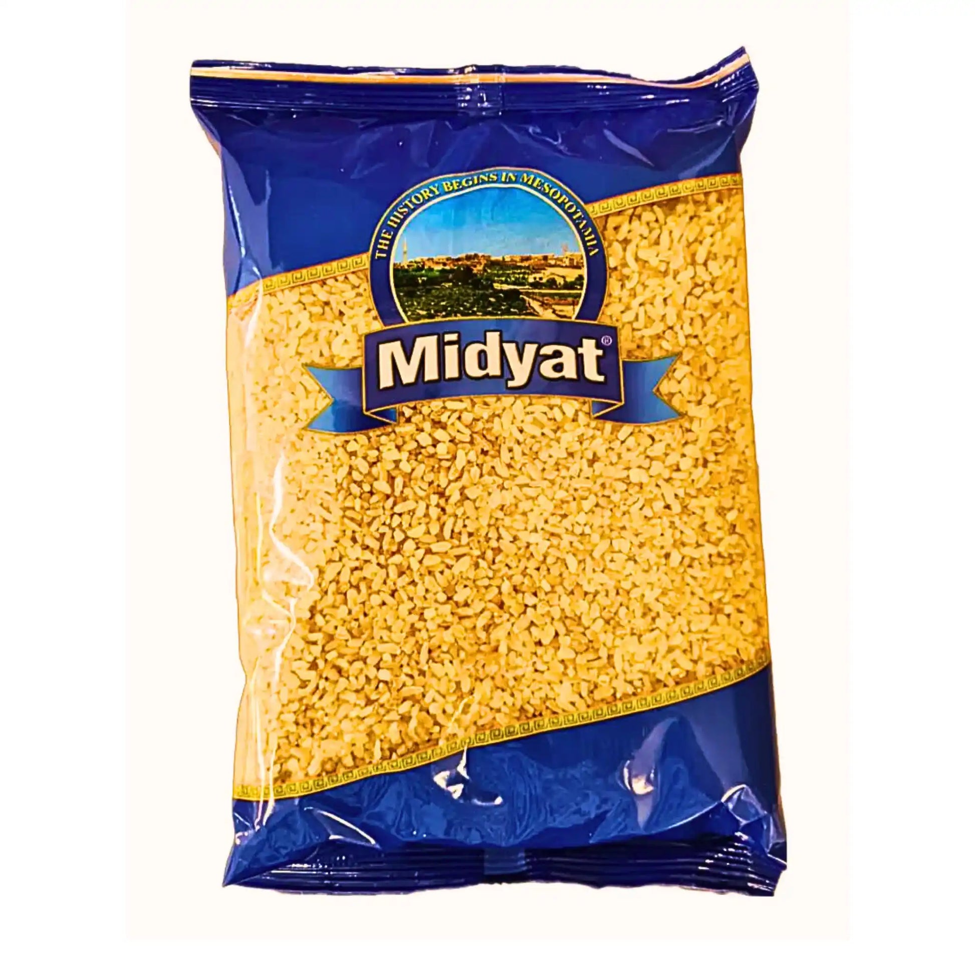 Pussi karkeaa pilaville tarkoitettua bulgur Midyat 900g, itäisiä tuotteita, elintarvikkeita