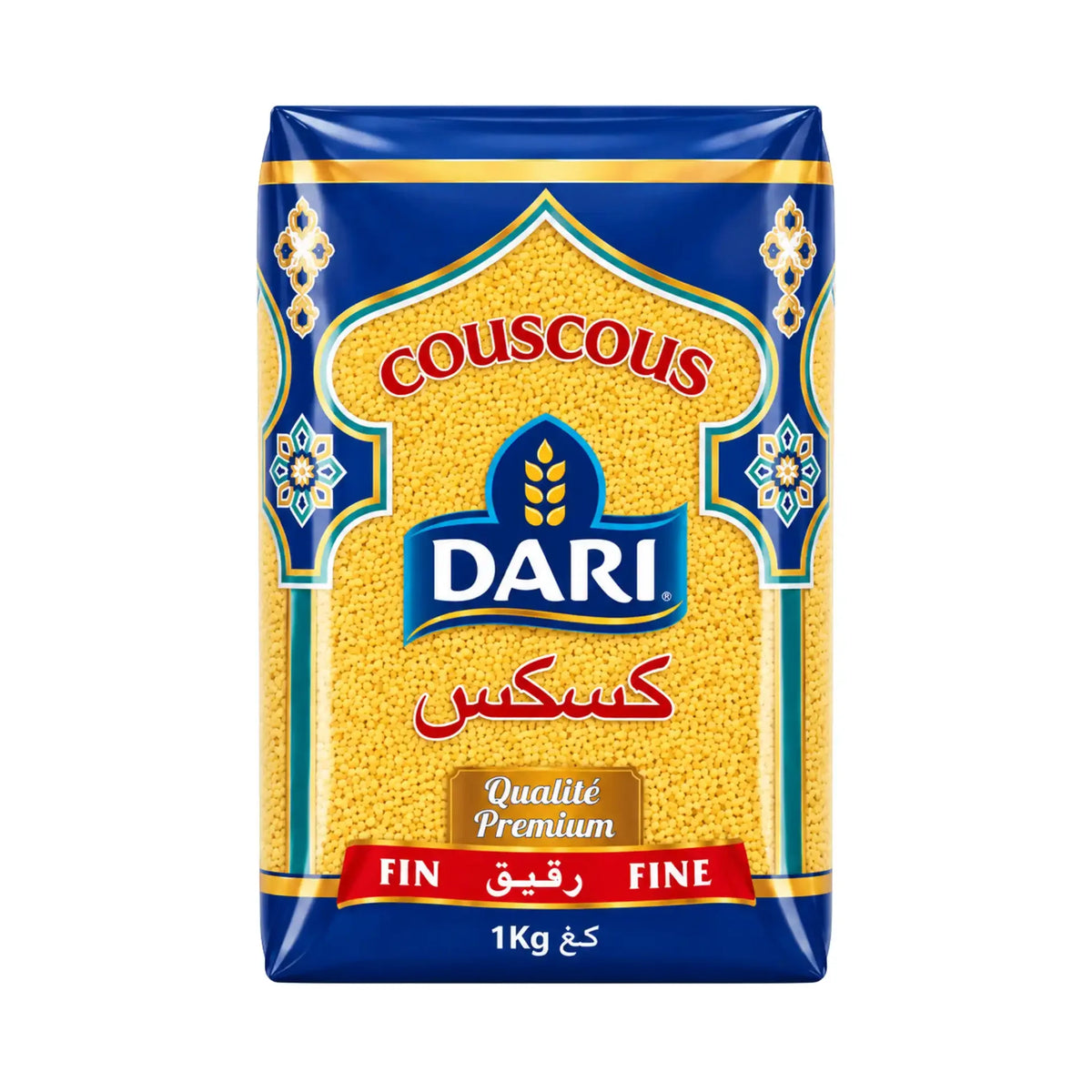 En påse med CousCous Fin DARI 1 kg