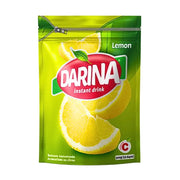 Darina sitruunamehujauhetta pussissa, 500 g, vihreä pakkaus, jossa etupuolella sitruunaviipaleita.