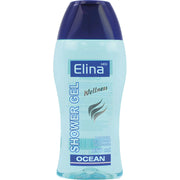 Elina Shower Gel Ocean 250 ml sininen pulssi, suihkugeeli hyvinvointiin ja puhdistukseen.