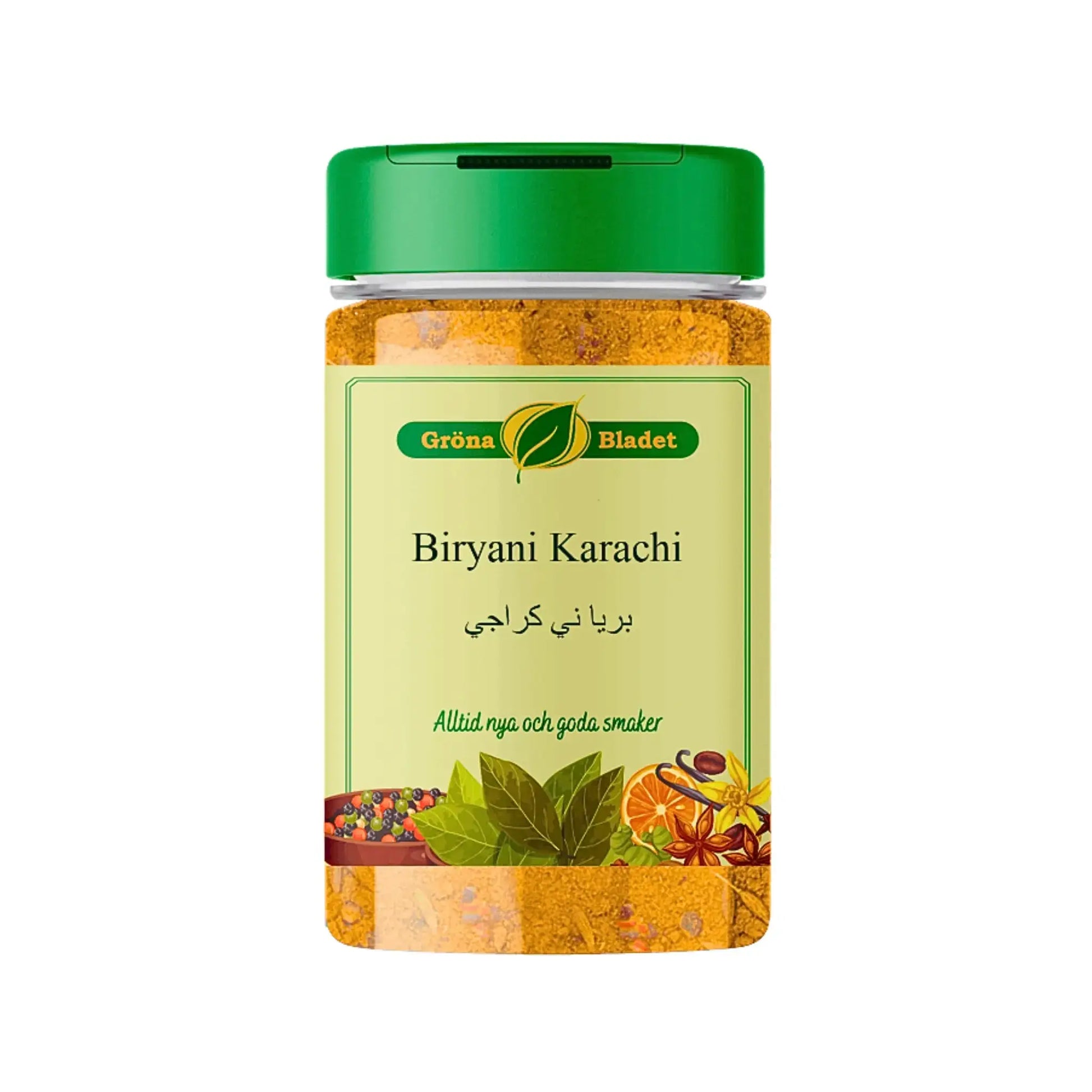 Rasia Gröna Bladetin Biryani Karachi -maustesekoitus 140 g, itämaiset mausteet.