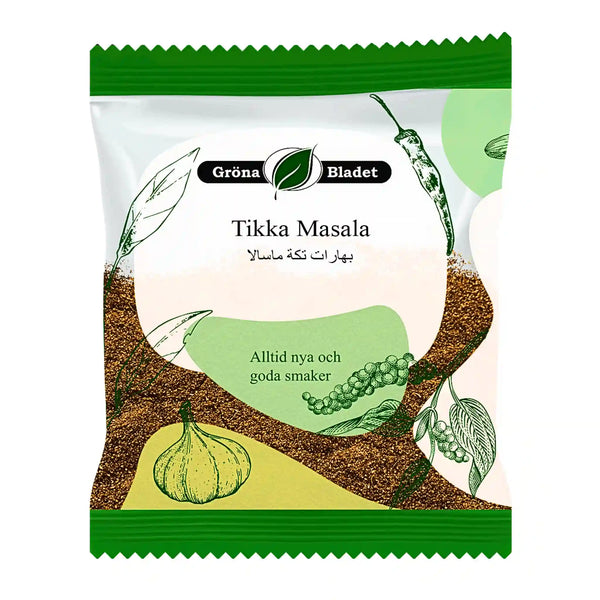 Gröna Bladet Tikka Masala 40g – Autentisk indisk smaksensation
