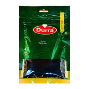 Vihreä Durra-pakkaus mustilla nigellasiemenillä 50 g, itämaisia mausteita.