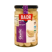 Purkki, jossa on iranilaista kuorittua valkosipulia, Badr, 650 g itämaiseen ruokaan