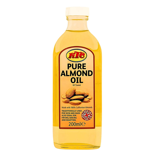 KTC Mandelolja 200ml – Naturlig Skönhet & Vård på Flaska!