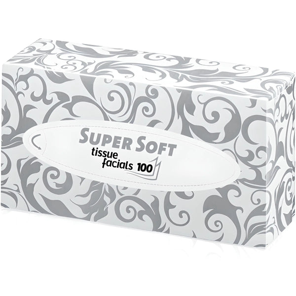 Cosmetic Tissues 100st 2-lagers 21x19cm i kartong