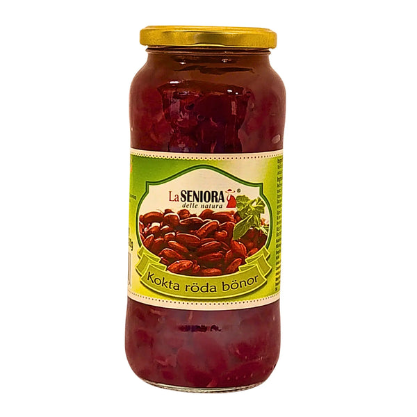 Kokta Röda Bönor Glas Laseniora 580g