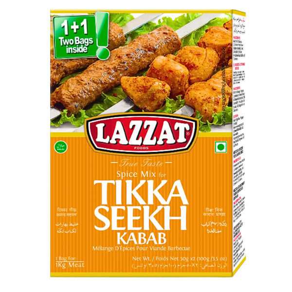 Lazzat Tikka Seekh Kebab Masala 100g