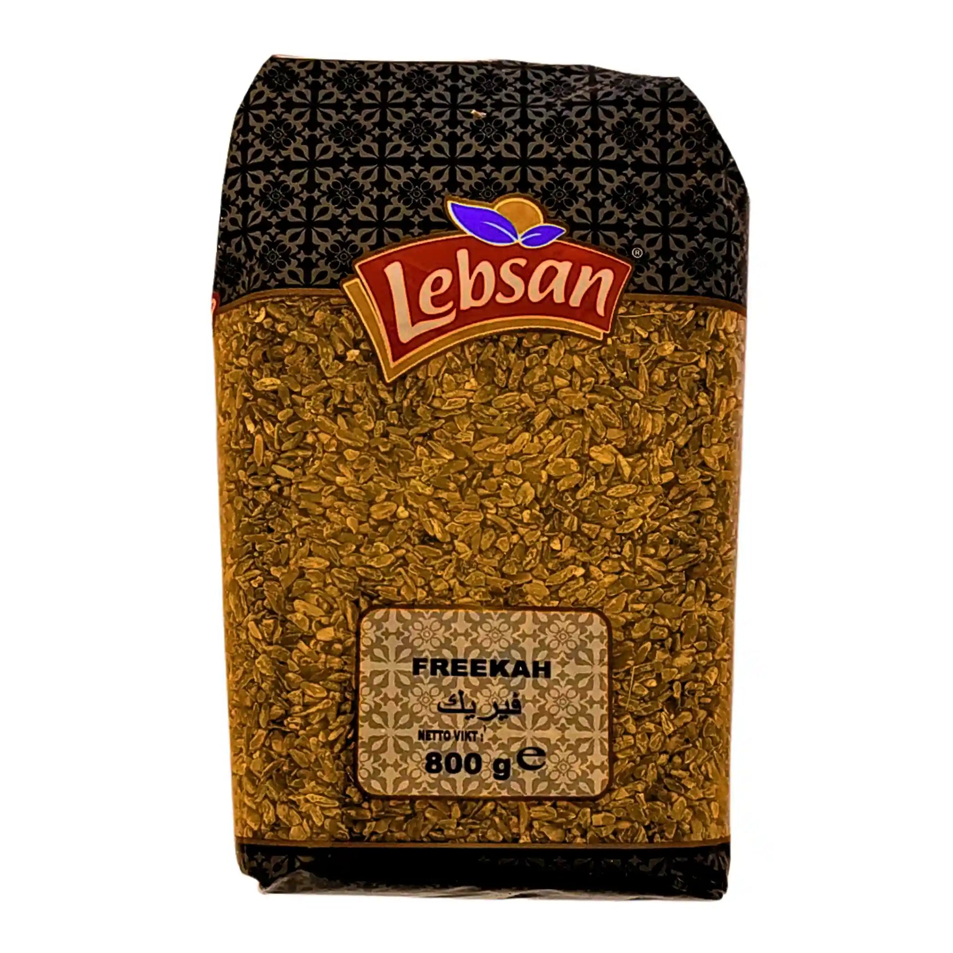 Lebsan freekeh -pakkauksen 800 g, täysjyvä, itämainen jyvätuote