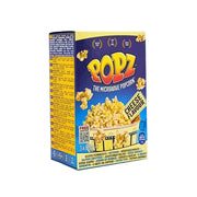 Micropopcorn ostmaku Popz 3-paketti 85 g mikroaaltouuniin, sininen ja keltainen pakkaus