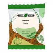 Mitmita-etiopialainen maustesekoitus 30 g värikkäässä pakkauksessa, jossa on maustekuvioita