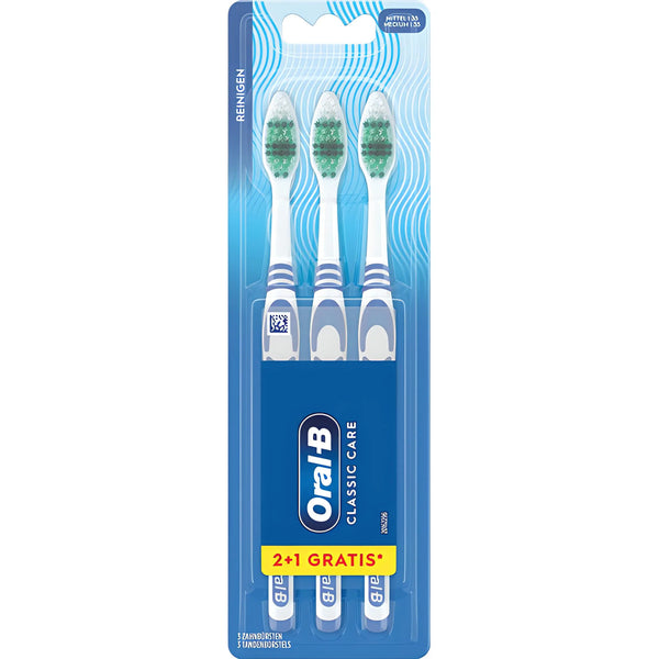 Tandborste ORAL-B Classic Care 35 Med. 2+1