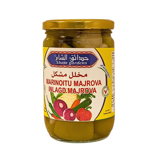 Sham Gardens Inlagda Grönsaker 600g – Smakrik och Färsk från Syrien