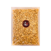 500 g:n pakkaus maapähkinöitä läpinäkyvässä muovipakkauksessa, Shirdell-logo näkyvissä