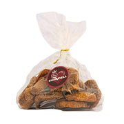 Kuivatut viikunat läpinäkyvissä muovipussissa, itämaisia herkkuita, 250 g.