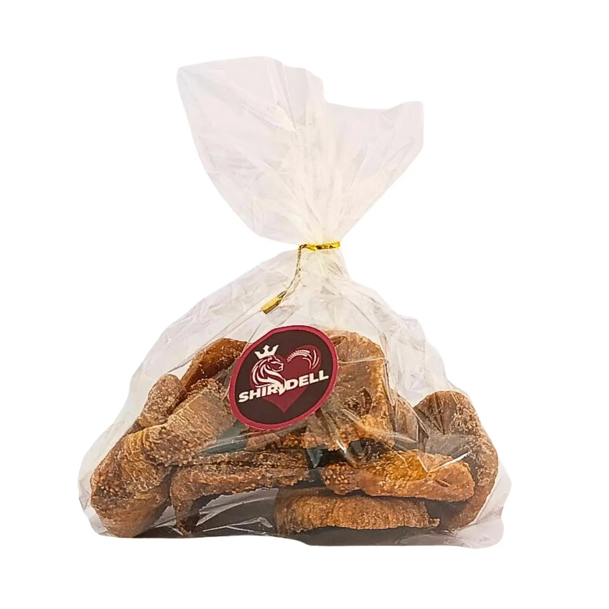 Kuivatut viikunat läpinäkyvissä muovipussissa, itämaisia herkkuita, 250 g.
