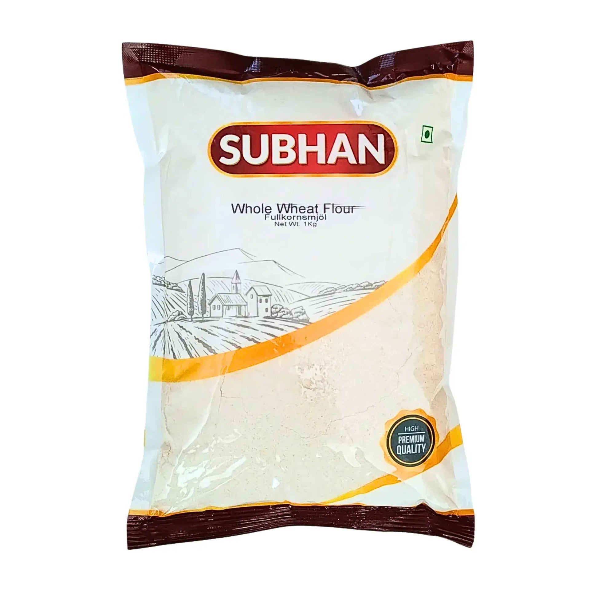 Kokonaisviljamyllypussi, Subhan, 1 kg, itämainen, premiumlaatu