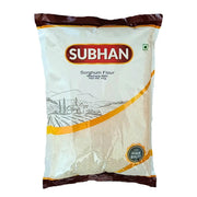 Subhan sorhumyllyä 1 kg pakkauksessa, itämainen gluteeniton jauhe, vaalea kuvaus