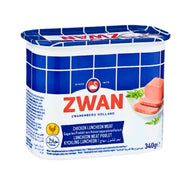 Zwan kananmortadella säilykepussissa 340 g, hellä maku, sininen ja valkoinen pakkaus